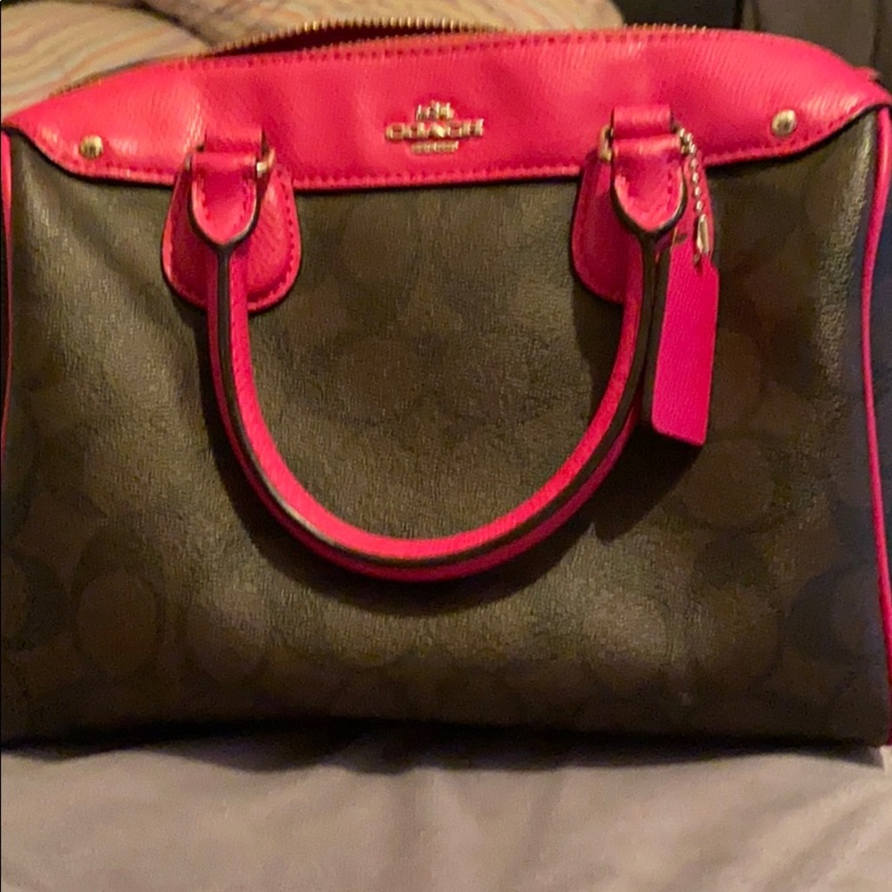 Coach Crossgrain Leather Mini Bennett